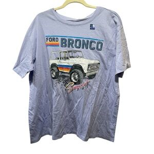 Ford Bronco Purple Graphic T-Shirt NWT Size XL